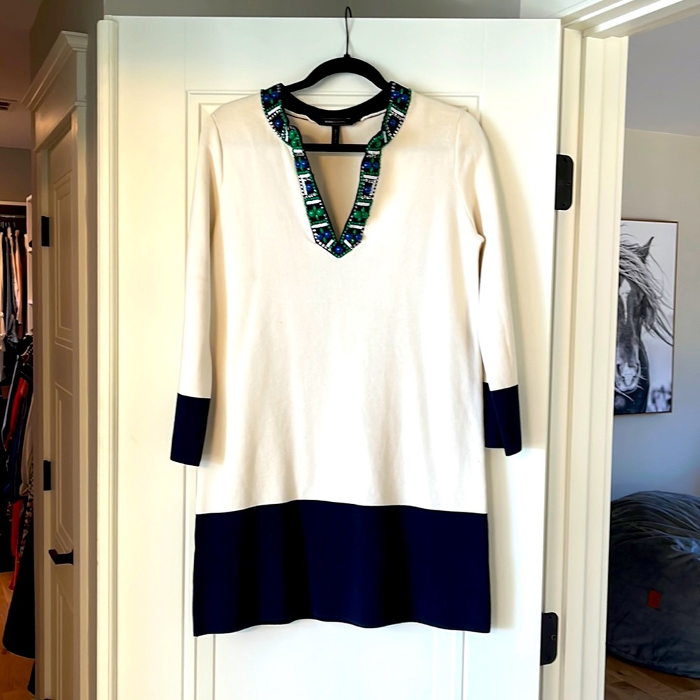 BCBG Maxazria knit tunic dress